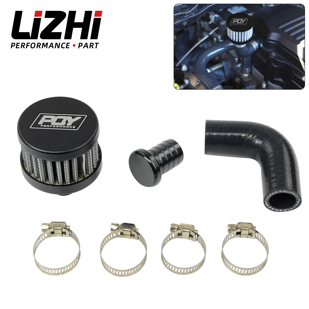 CCV Crank Case Vent Reroute Crankcase Ventilation Line Change Kit Delete For 07.5-17 Dodge 6.7 Cummins Diesel 2500 3500 4500