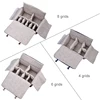 Foldable Storage Bag Outdoor Travel Tote Bag Linen Fabric Button Design Pot Cups Tea Set Organizer 3