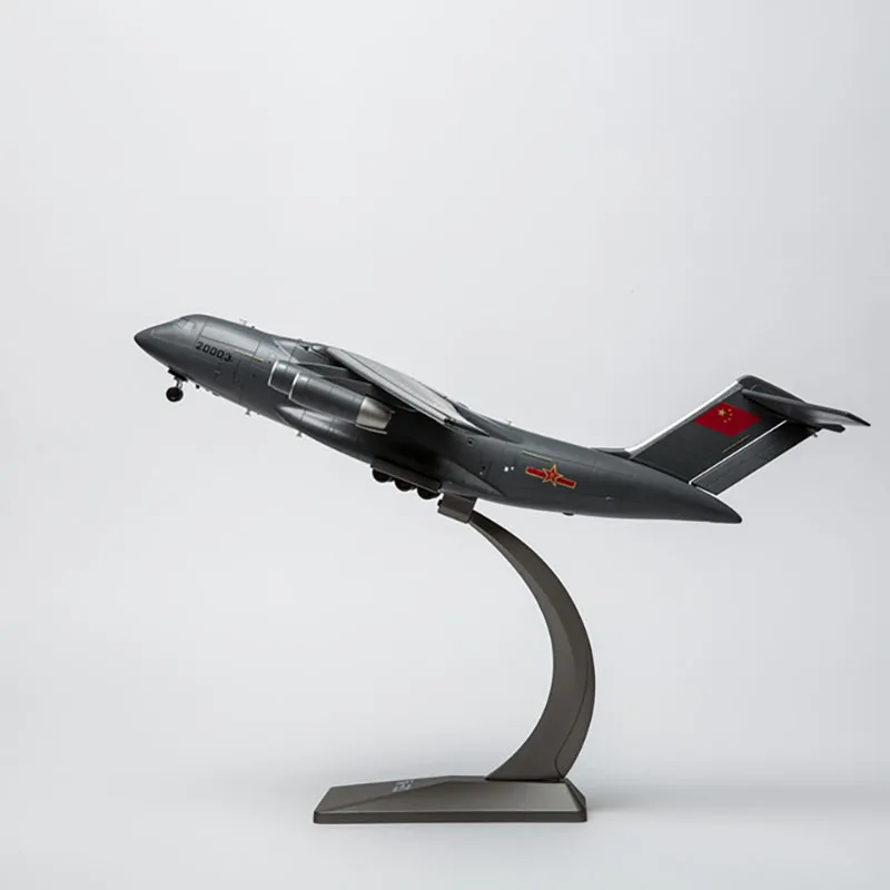 diecast-alloy-model-of-china-y20-militarized-combat-transport-plane-1