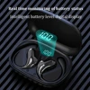 Bluetooth 5.4 Ear Hook Headphones TWS Wireless Earphones HiFi Stereo Waterproof Headsets LED Display Long Standby Touch Earbuds 2
