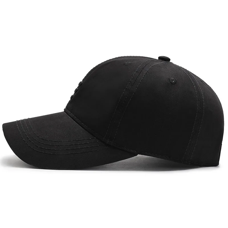 Three Horizontal Lines Embroidery Baseball Caps Spring and Autumn Outdoor Adjustable Casual Hats Sunscreen Hat