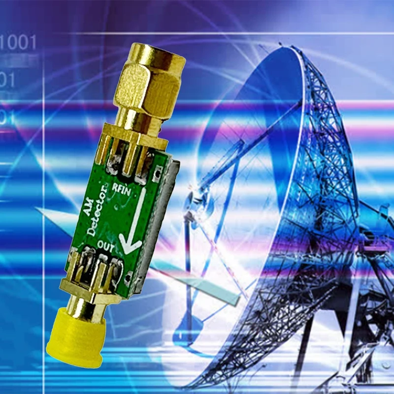 1Set 0.1M-6Ghz RF AM Envelope Detector Discharge Signal Detection Multifunction Detector Module