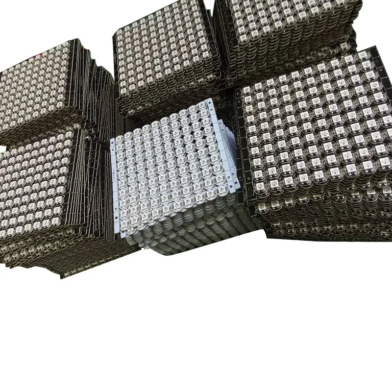 LED Modules LED Module LED Light 50 ~ 1000 4-Pin WS2812B WS2812 LED Chip & Heatsink 5 V 5050 RGB WS2811 IC
