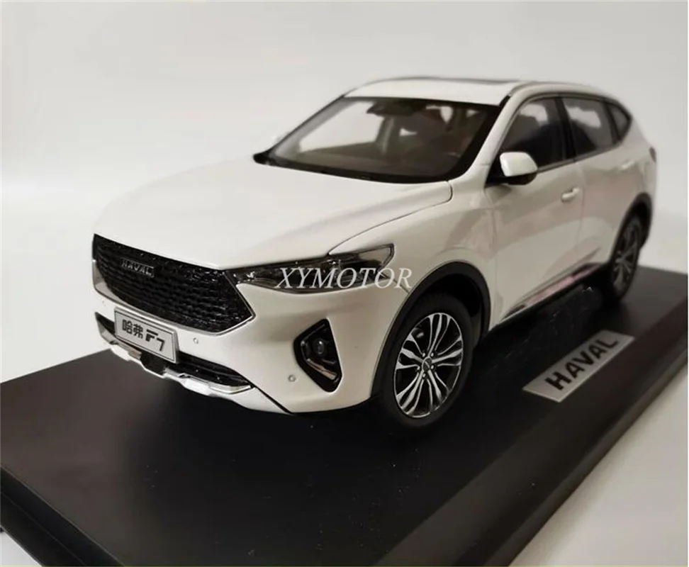 

1/18 For Great wall HAVAL F7 SUV Diecast Metal Model Car White Toys Gifts Hobby Display Ornaments Collection
