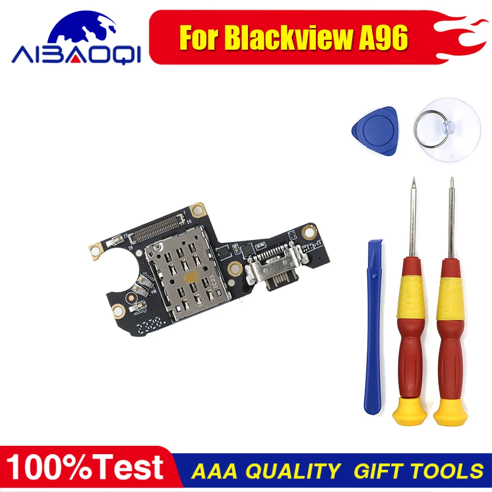 

XUNQIYI 100% New Original For Blackview A96 Phone Brand New USB Charge Board Replacement Parts Free Tools