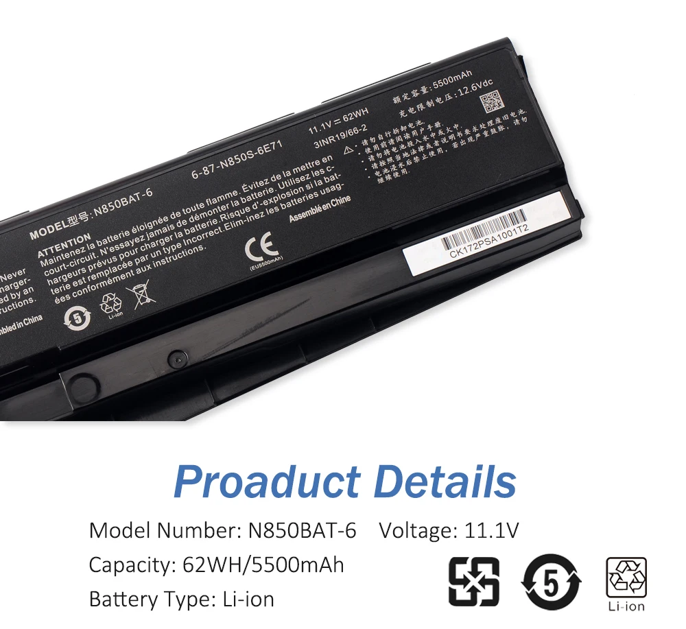 N850 N850HK1 N850HJ1 N850HC N870HK1 Para HASEE