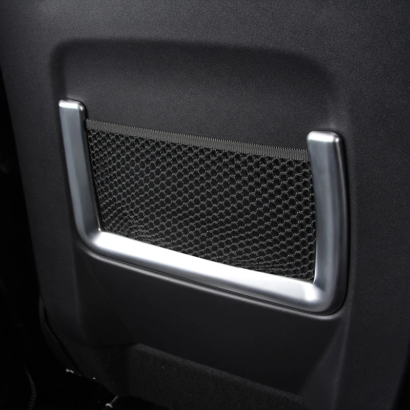Welkinry Per Land Rover Discovery Sport & Range Rover Sport & Evoque Car Seat Back Container Storage String Bag Tuck Net Trim