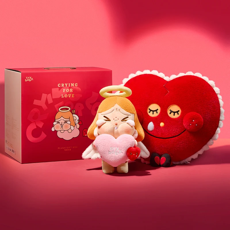 POP MART CRYBABY Crying for Love Series-Plush Gift Box Limited to