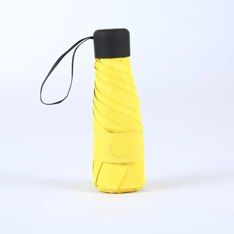 Compact Multi-Color Mini Umbrella - Portable, Durable, and High-Quality
