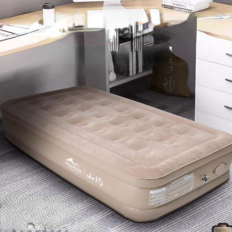 Letto Gonfiabile Pieghevole Air Luxury Double Queen Design Lettino Da Sole Campeggio Viaggio Sicuro Portatile Letto Matrimoniale Mobili Da Esterno