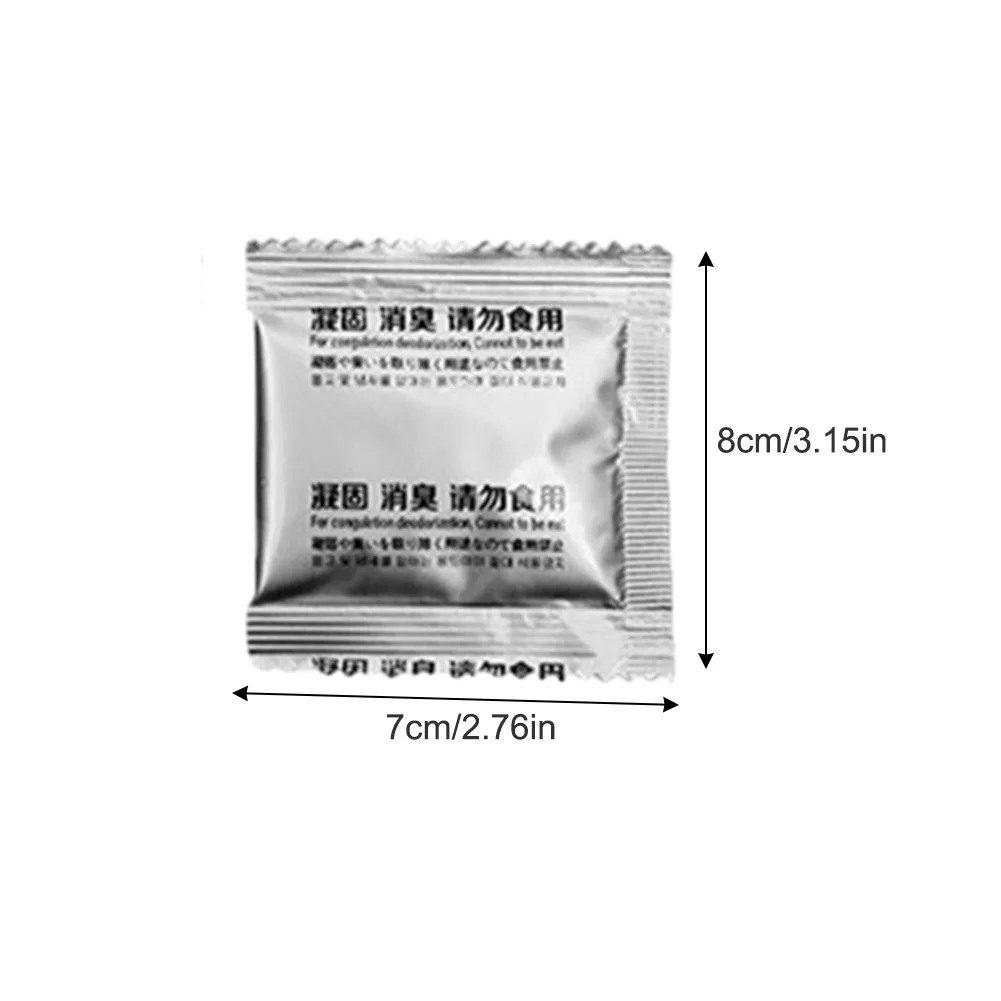 12Pcs Poo Powder Liquid Waste Gelling Deodorizing Powder Camping Toilet Chemicals Poo Gel Eco Absorbent Gel for Portable Toilet 6