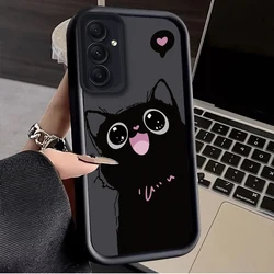 Black Cat Themed Phone Case Cover - Galaxy A11 EU (1)