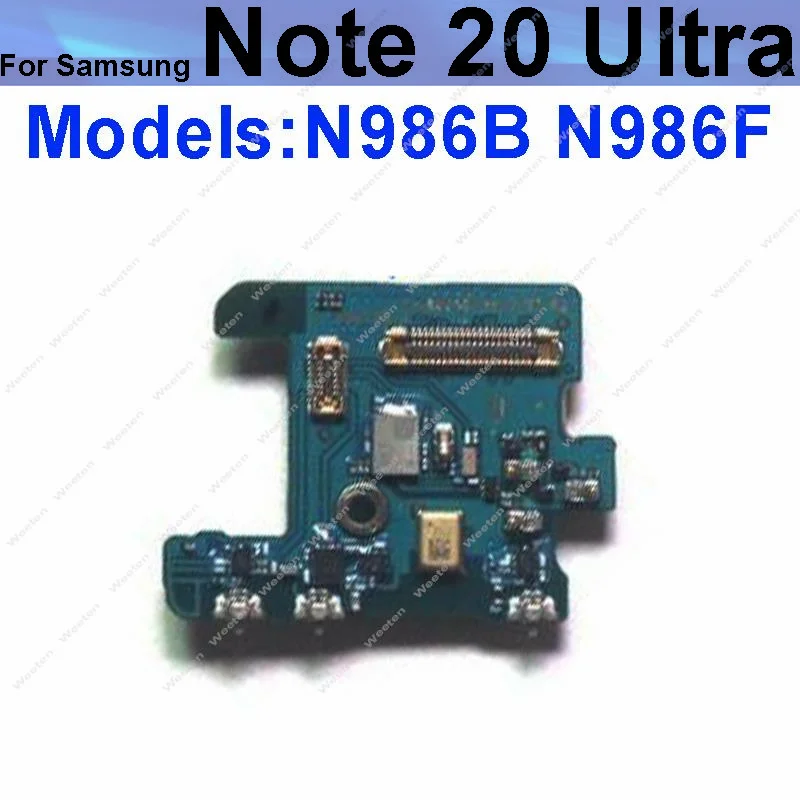 Microphone Board Dock Charging Port Flex Cable For Samsung Galaxy Note 20 N981 N9810 N981B N986B N986F N986U/D/N