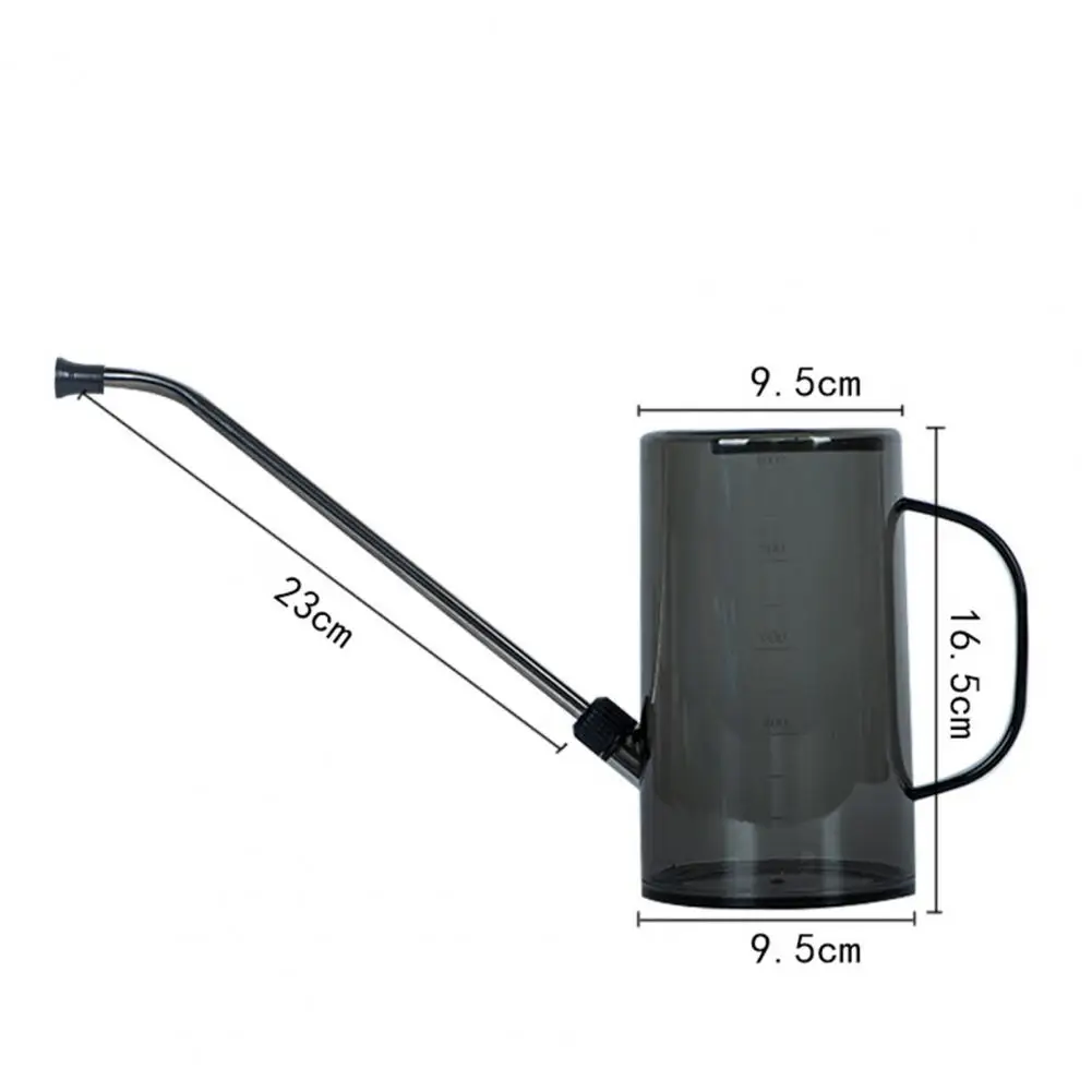 

1000ml 1 Set Kettle Sprinkler Leak-proof Watering Pot Transparent Useful Plant Sprinkler Watering Can Garden Supplies