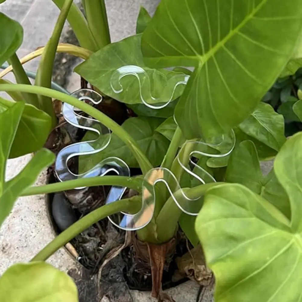 Monstera stand reusable plant support holder set for indoor outdoor plants flower shape