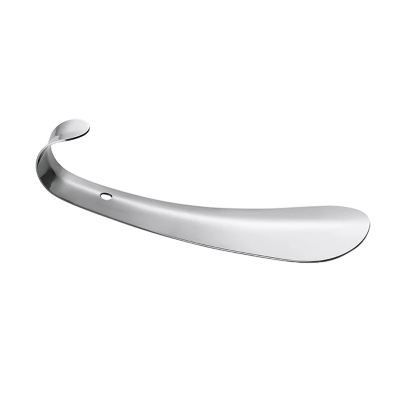 1Pcs 14.5 Cm Shoe Horn Stainless Steel Metal Shoehorn Shoes Lifter Tool Professional Lazy Shoe Spoon High Heels Sneakers Helper