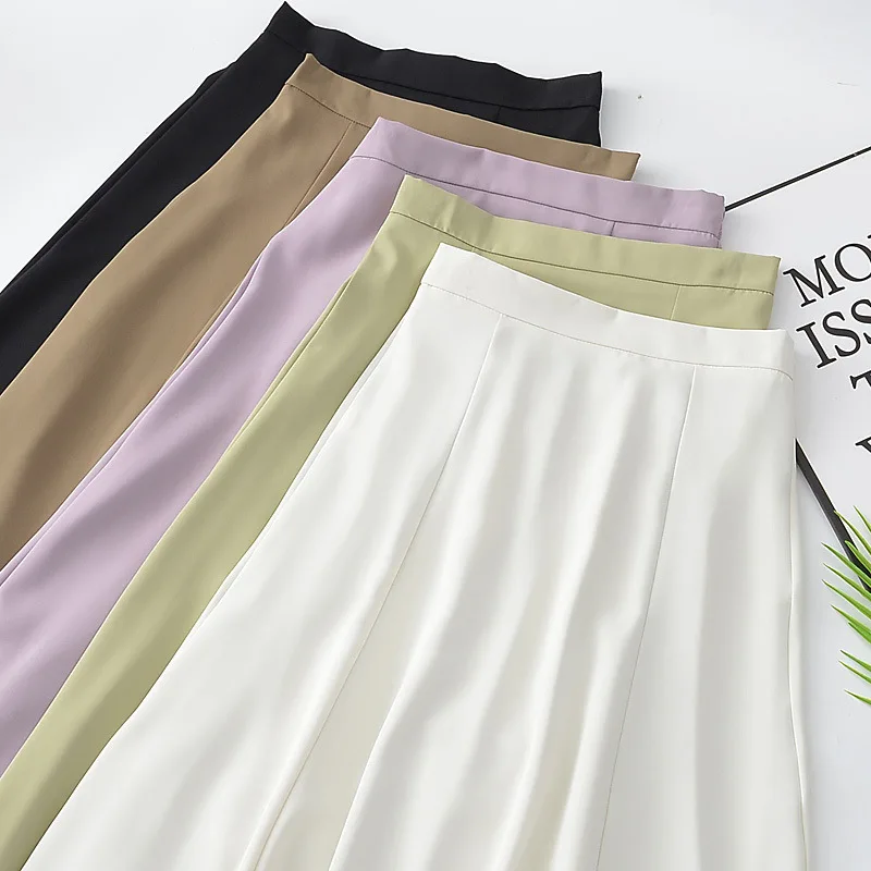 Plus Size Skirt Summer New Style Stylish 100KG Casual A-line Skirt Umbrella Skirt For Women 7368