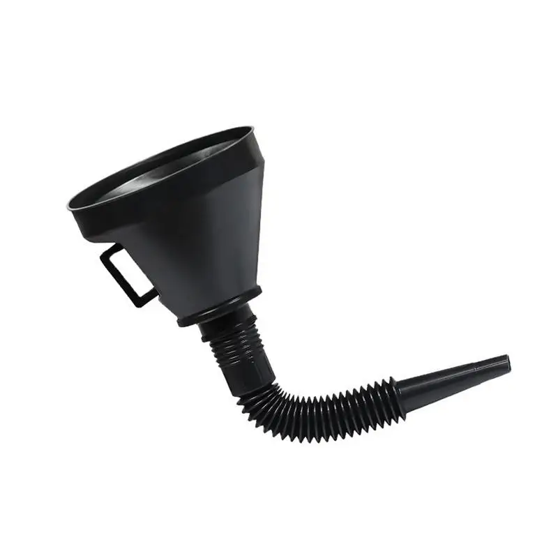 Plastic Funnel Oil Funnel With Flexible Extension Nozzle For Cars