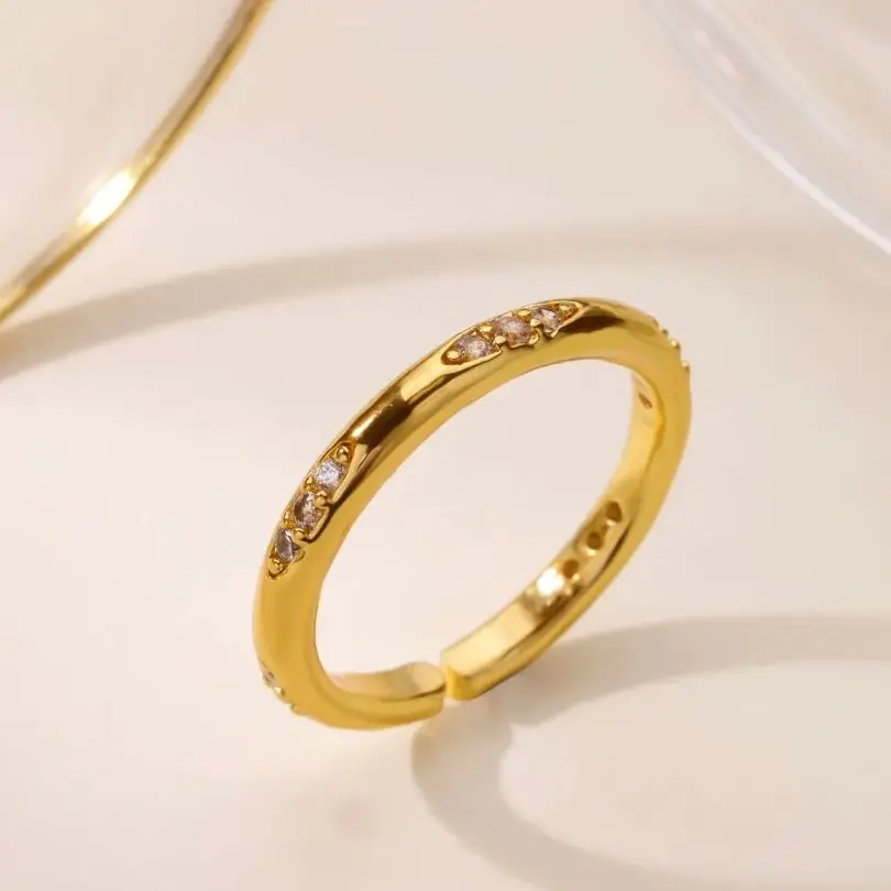 Stainless Steel Ring For Women, Men Minimalist Design Durable