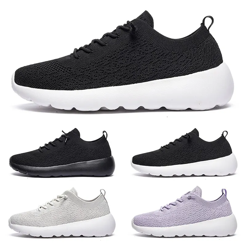 

Women Men Sneakers Breathable Sock Shoes Outdoor Low Top Casual Shoes for Walking Jogging Thick Soled Cushioning Mesh Size 35-46