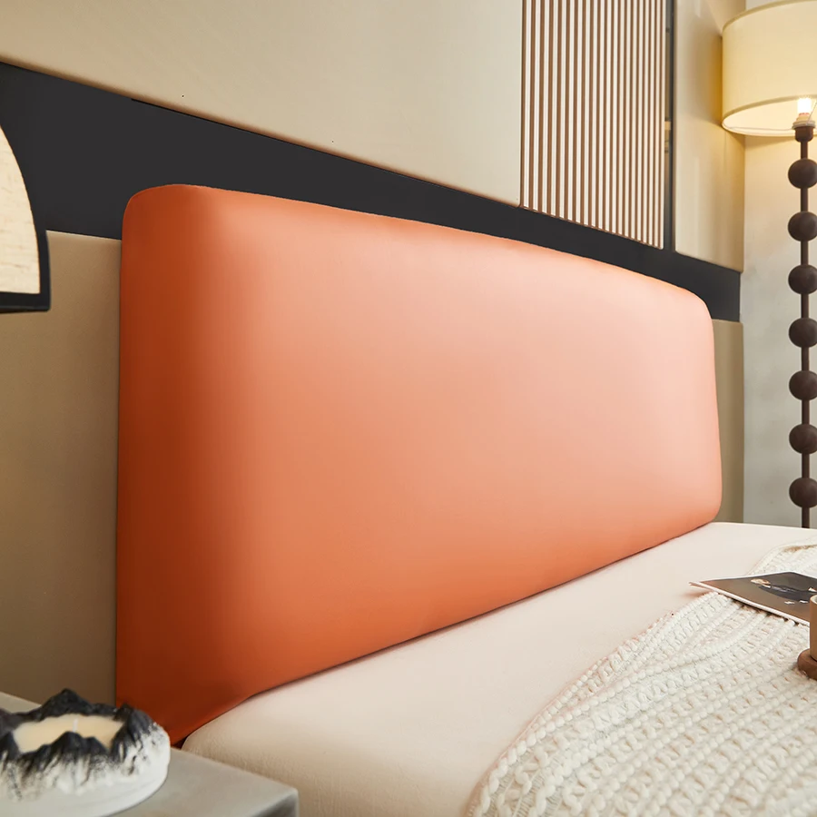 Deluxe Leather Headboard Protector - Waterproof, Scratch-Resistant & Oil-Proof Coverage