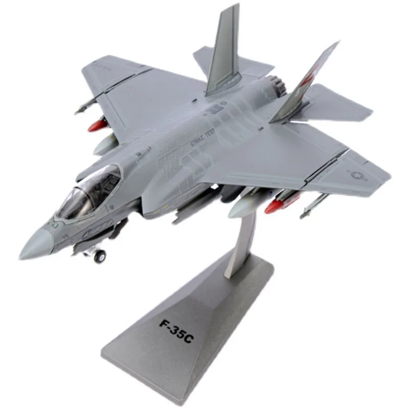 

1/72 Model U.S. Navy F-35C Lightning II fighter Original Model Finished Alloy Simulation Static Collectible Toy Gift