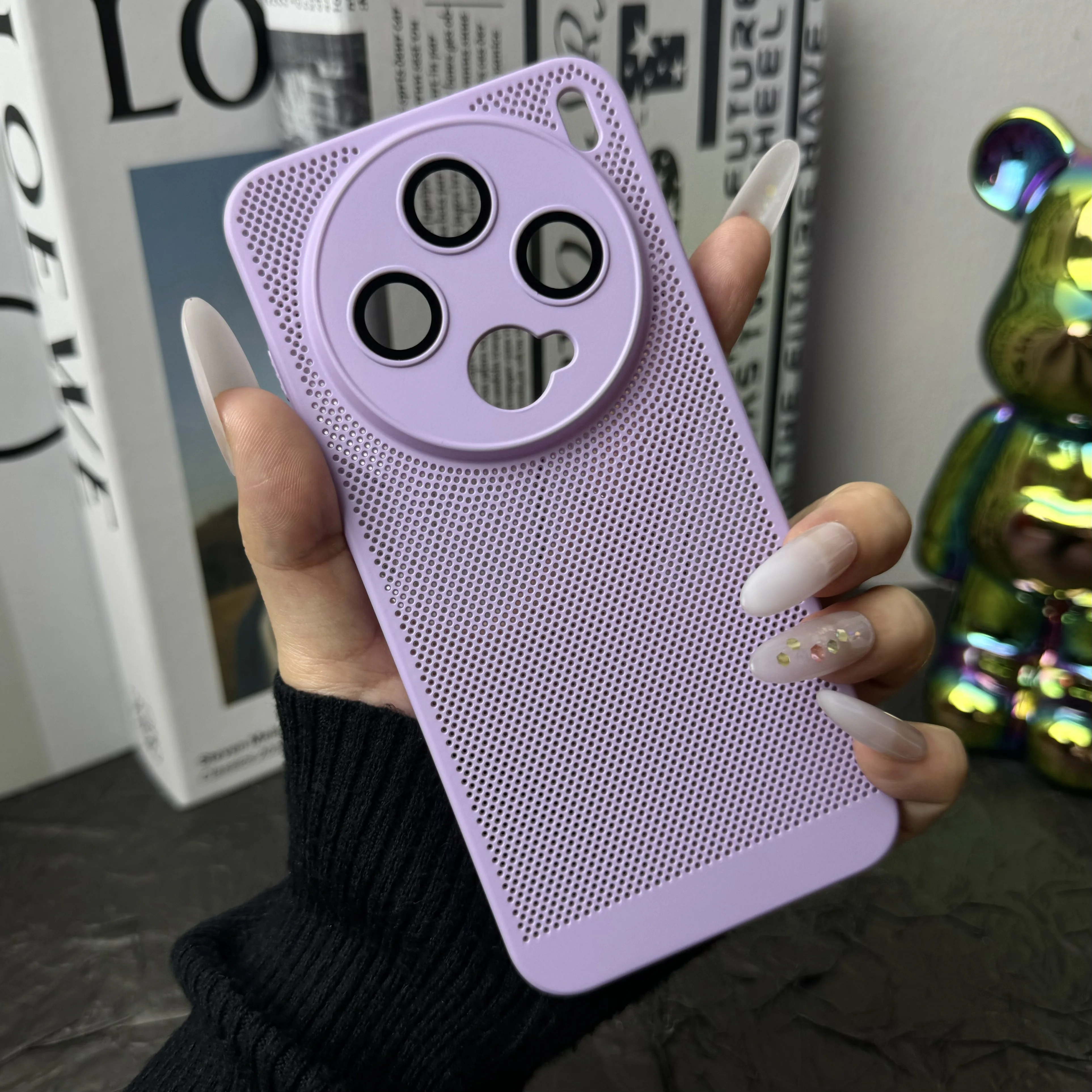 Ultra Thin Breathable Heat Dissipation Case with Camera Film Protection