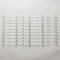 LED Backlight strip 5 lens for Continental EDISSON CELED55C19B2 celed55curvb2 JL.D55051330-315AS-M