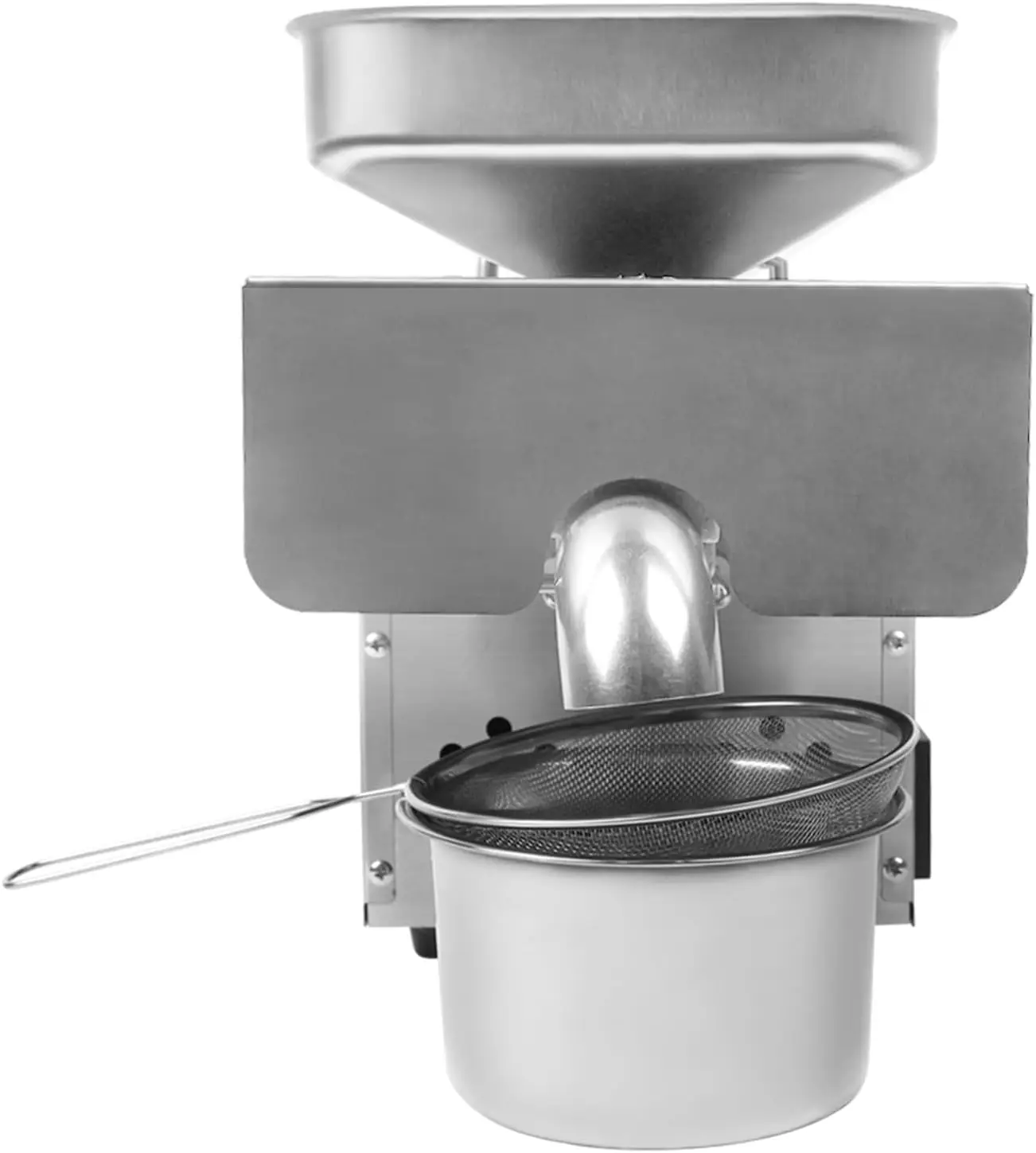 610W Oil Press Machine Automatic Commercial Oil Presser Cold Hot Press,Stainless Steel Kitchen Oil Press Machine With digital sc 4