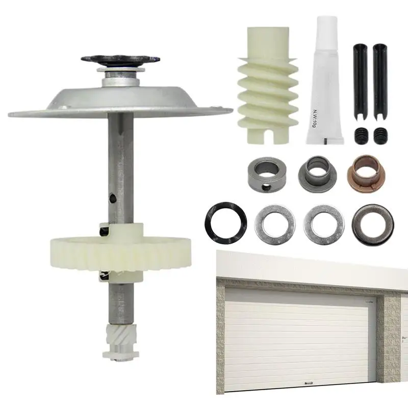 Garage Door Opener Gear Kit Sprocket Kit Opener Stainless Steel Gear Low Noise Home Tools Worm Replacement For Chain
