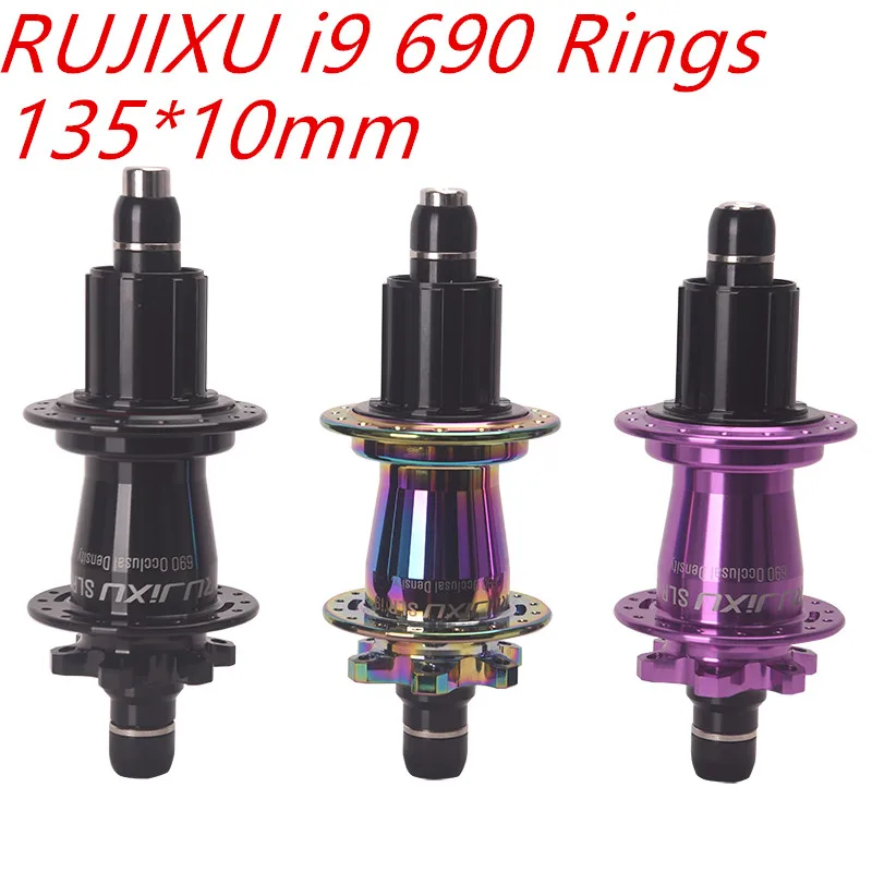 RUJIXU-Dirt Jump Hub, Single Speed Locks, Machining Aluminum Alloy