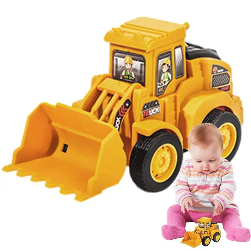 

Construction Truck Toys Roller Bulldozers Site Toys Reusable Portable Construction Power Hauller Excavator For Toddler Children