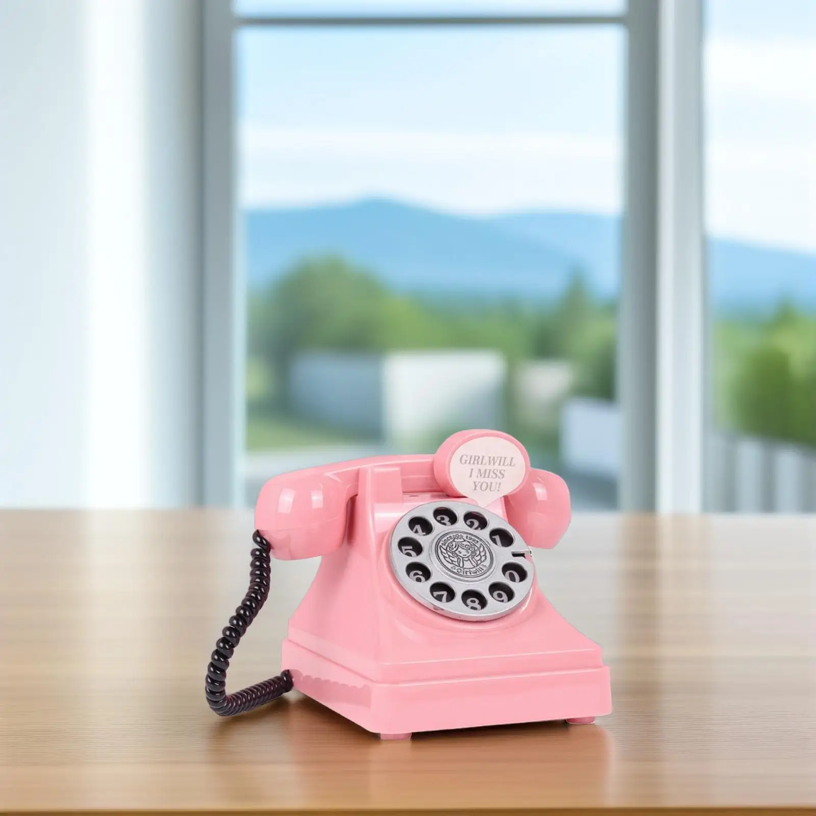 Phone Shaped Piggy Bank for Girls Saving Pot Telephone Creative Boys Money Chic 2