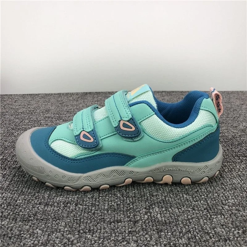 2023 Mesh Children Sneakers Outdoors Breathable Hook Loop Girls Boys Sport Shoes Anti Slip High Quality Kids Running Walk Shoes 4