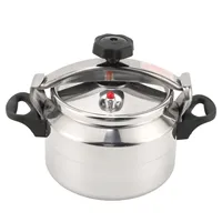 Pressure Cooker Explosion Proof High Temperature Resistant Large Capacity Safe Durable Aluminum Alloy Pressure Cooker for Home 2