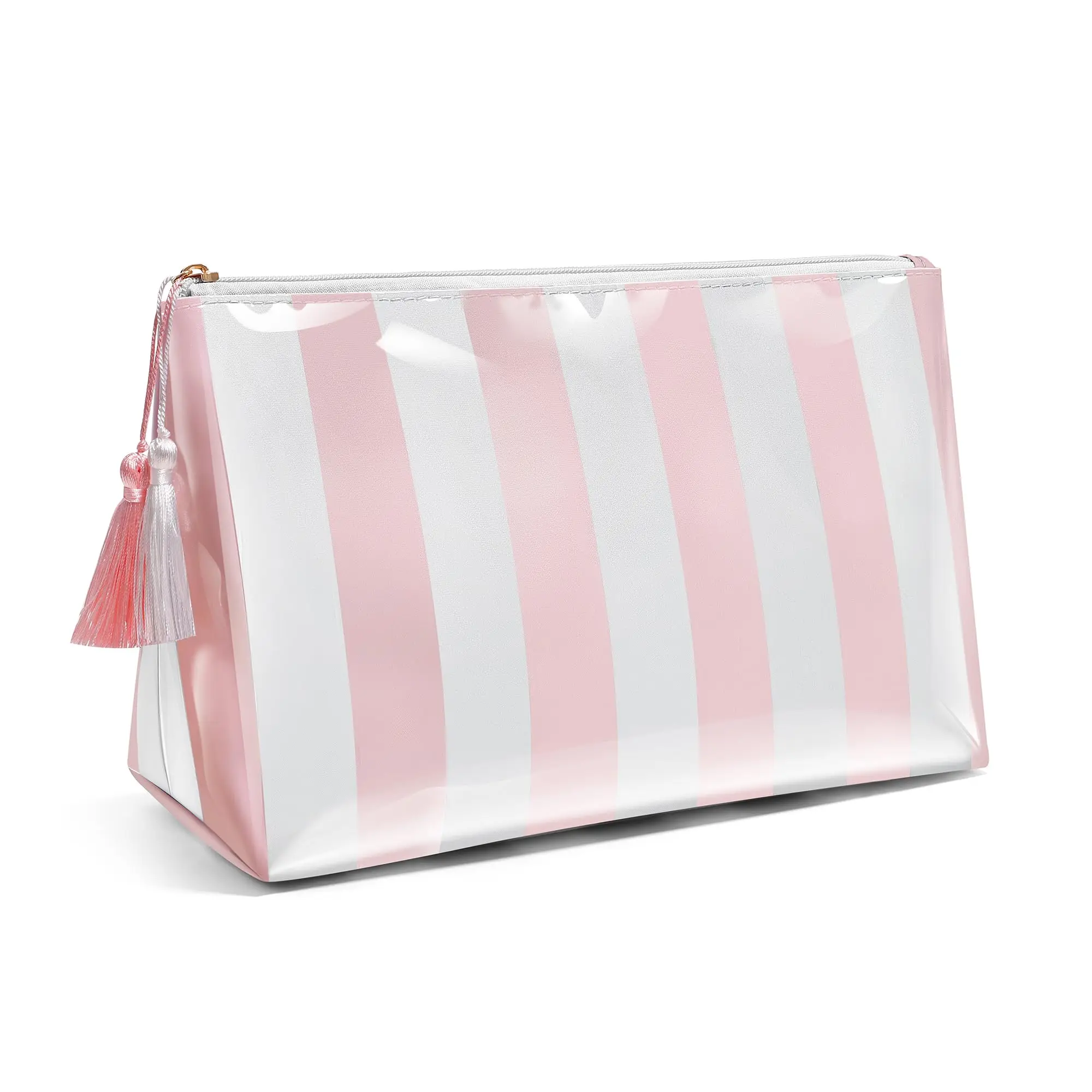Large Transparent Waterproof Cosmetic Bag for Women's Travel Essentials
