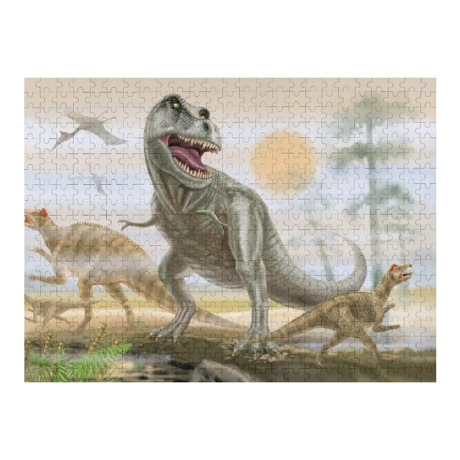 Tyrannosaurus Rex Jigsaw Puzzle Custom Child Gift Customized Picture Puzzle