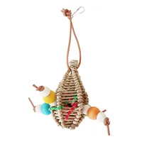 Bird Parrot Chew Toy Bird Chew Hang Toys Interactive Toys Turntable Stand Playing Cage Accessories Pet Supplies 1