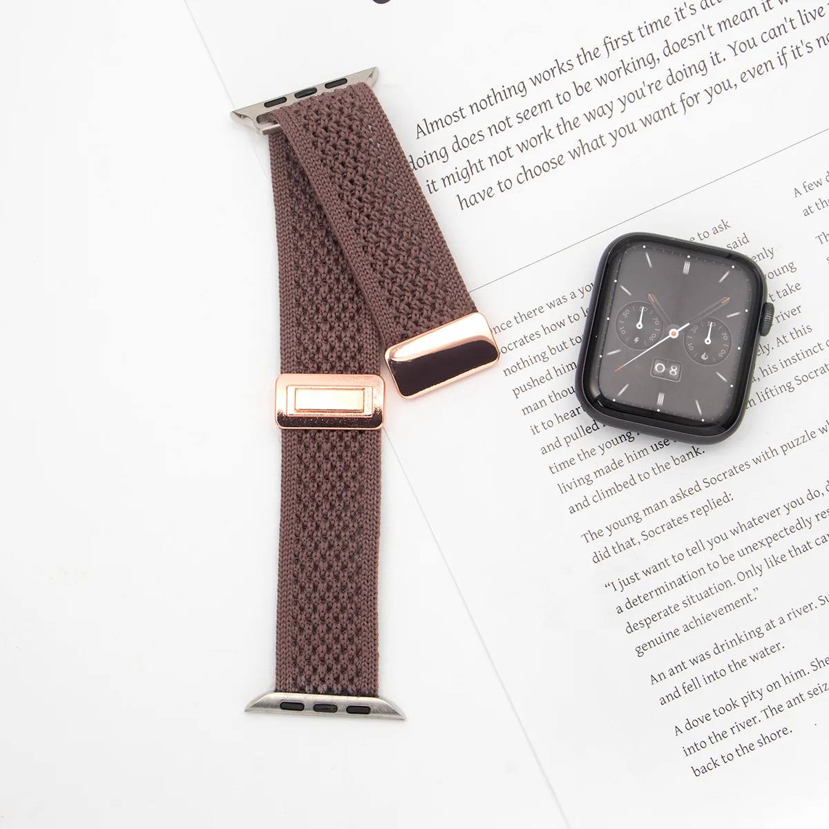 Braided Loop Nylon Strap for Smartwatch - Durable and Stylish Replacement Bracelet Band