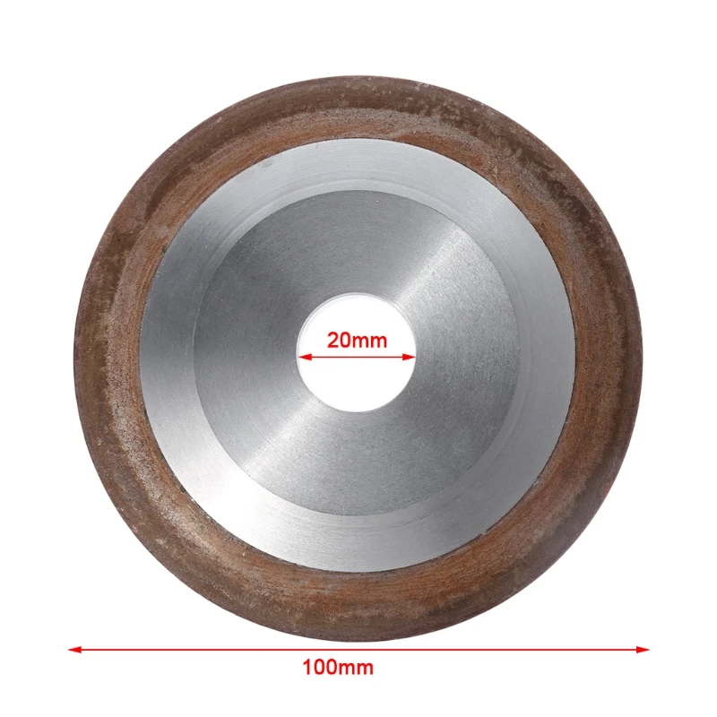 100mm Diamond Grinding Wheel Cup 180 Grit Cutter Grinder for Carbide D4H9