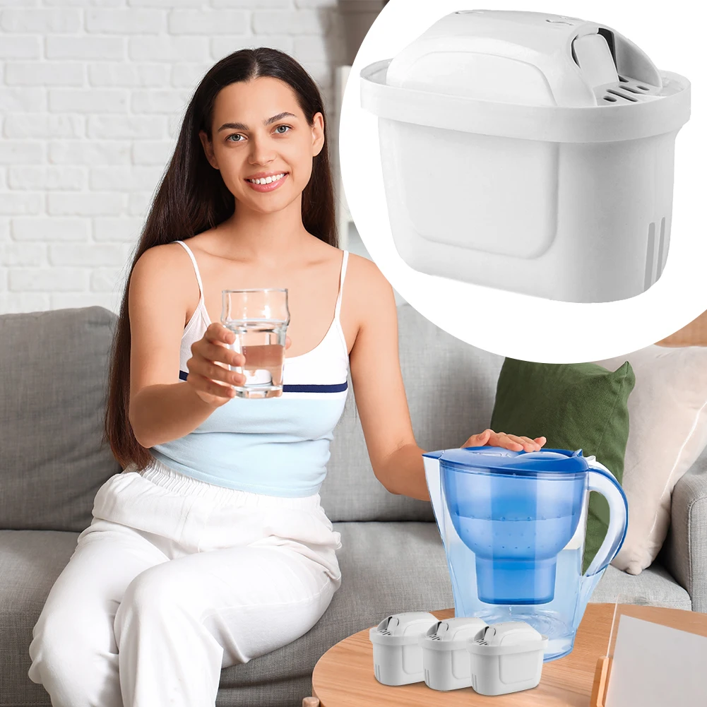 3 Pack Water Filter Cartridge Water Filter Replacement Replacement for Maxtra+ Maxtra Plus Maxtra Mavea