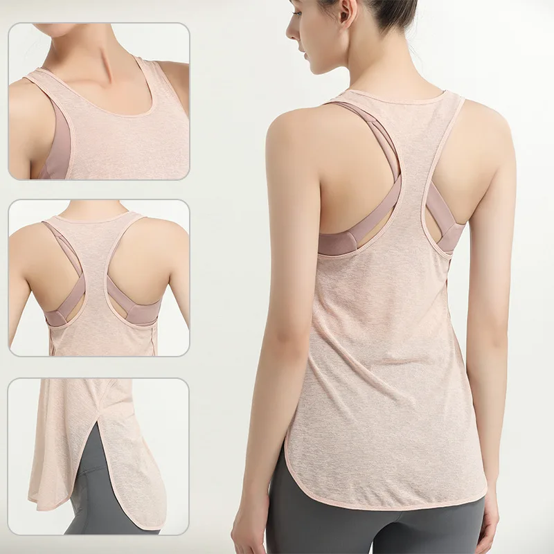 Black Running Vest Sports Vests for Women Gym See Through Yoga Fitness Shirt Sports Top Women's Jogger Shirts Workout Female
