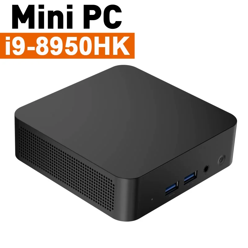 2025 Mini PC portatile Windows 11 Computer Intel Core i9 8950HK i3 6100 Mini Gaming 16 GB di RAM 1 TB SSD Wifi 6 Doppio mini PC desktop