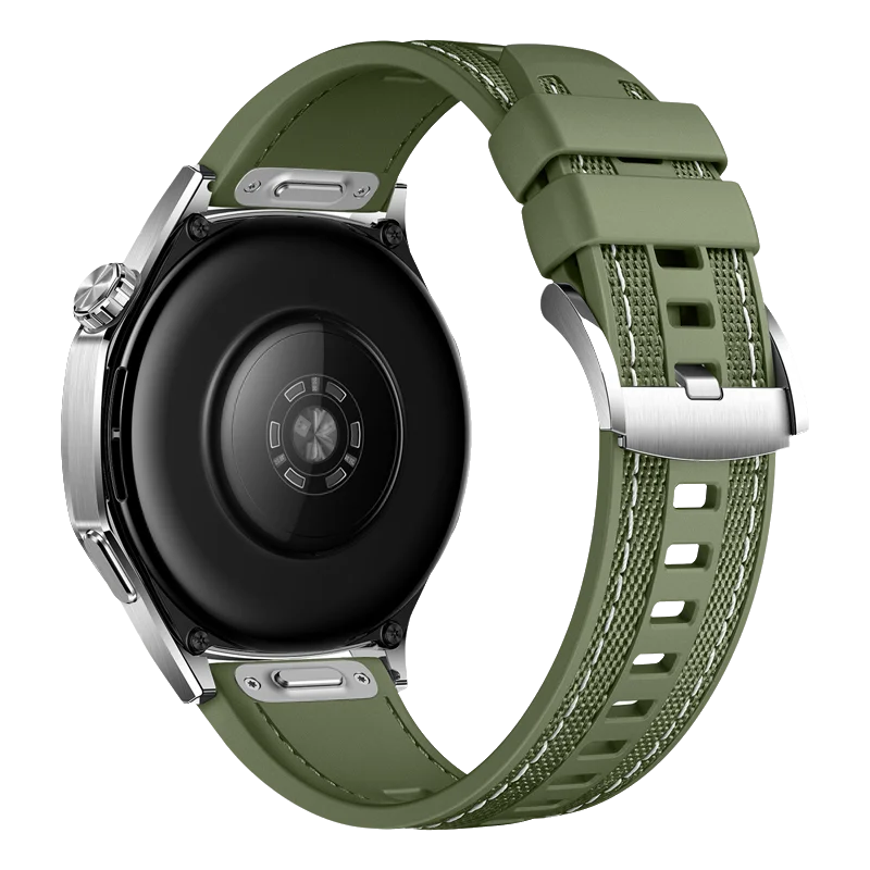 Premium 22mm Soft Silicone Nylon Replacement Wristband - Durable Strap