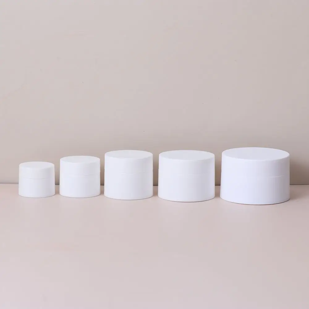 Empty Container Travel Box PP Facial Cream Jar Cosmetic Plastic Box Refillable Bottle Makeup Jar 5g /15g/20g/30g/50g 1Pcs storage box storage jar refillable bottles herb storage container household storage sets storage sets honey storage container medicine storage container