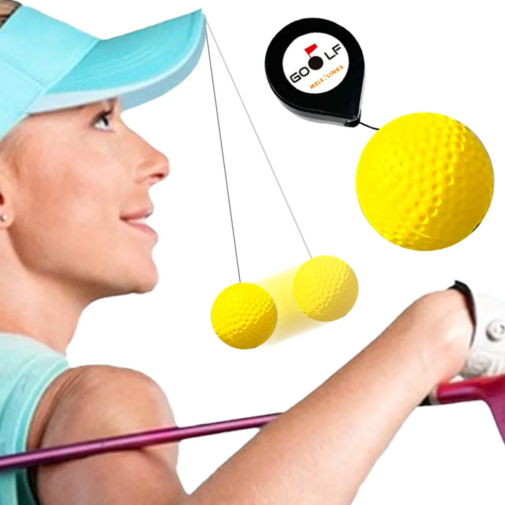 Golf Head Trainer Head Stability Training Tool Retractable Head Posture Correction Tool for Head Stability and Consistency