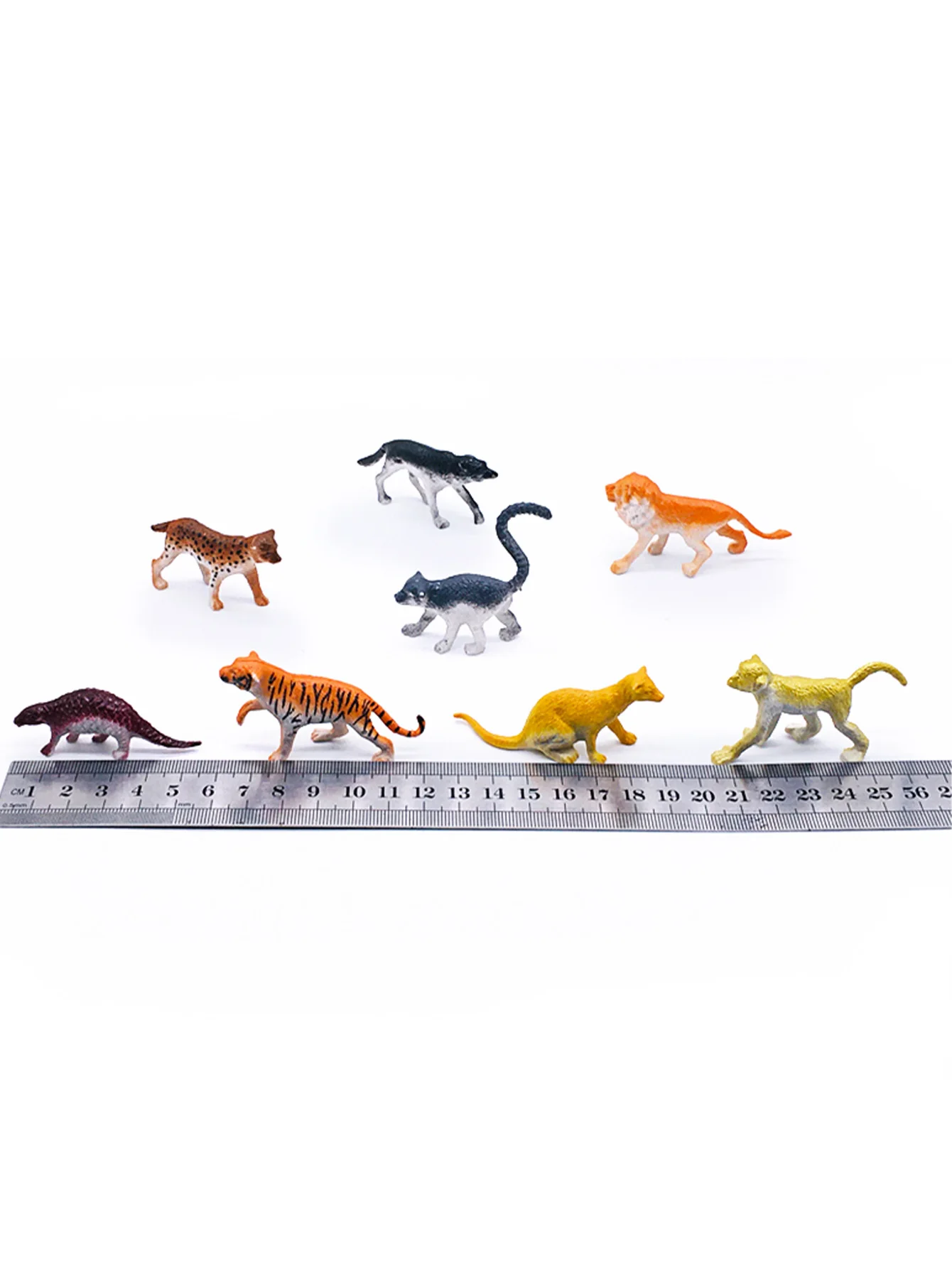 96 Wildlife Models Plastic Toys Tigers Lions Monkeys and Other Wild Animals Collection Models Home Decoration Birthday Gifts - 6