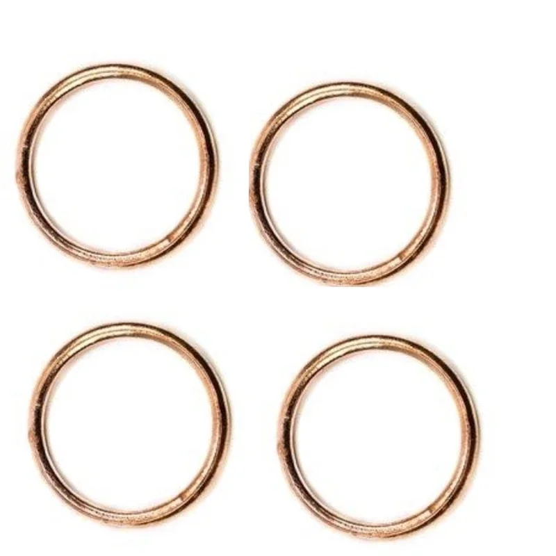 

38.5*46.5*4 Moto Copper Plated Exhaust Pipe Gasket For Kawasaki KE175D 79- 83 KH125 A 77-81 KH400 A 1976-1979 KH500 A 1976-1978