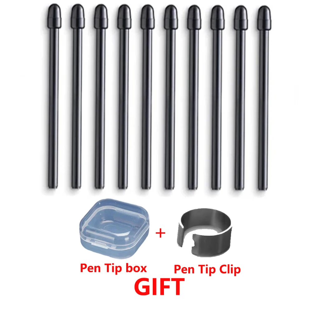 Per Pennini Wacom Punta Stilo Standard Per Disegno Grafico Nero Sostituibile Per Penna Pro 2 / Intuos 3 4 Cintiq 16 22 Mobile Studio Pro