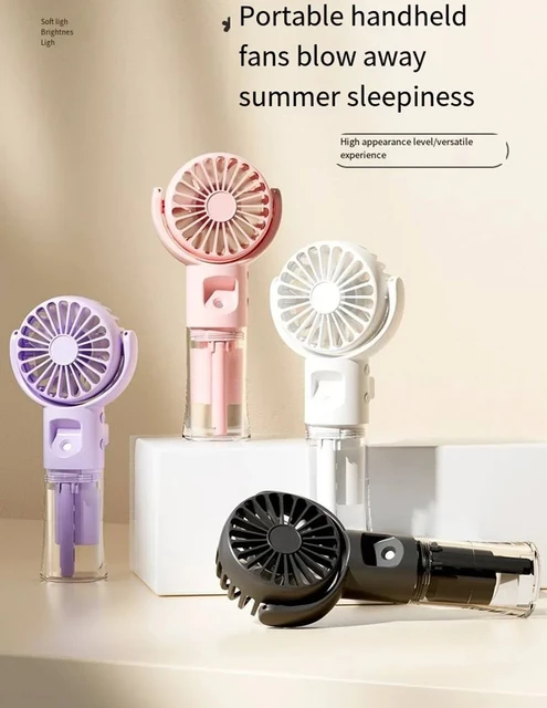 personal handheld misting fan